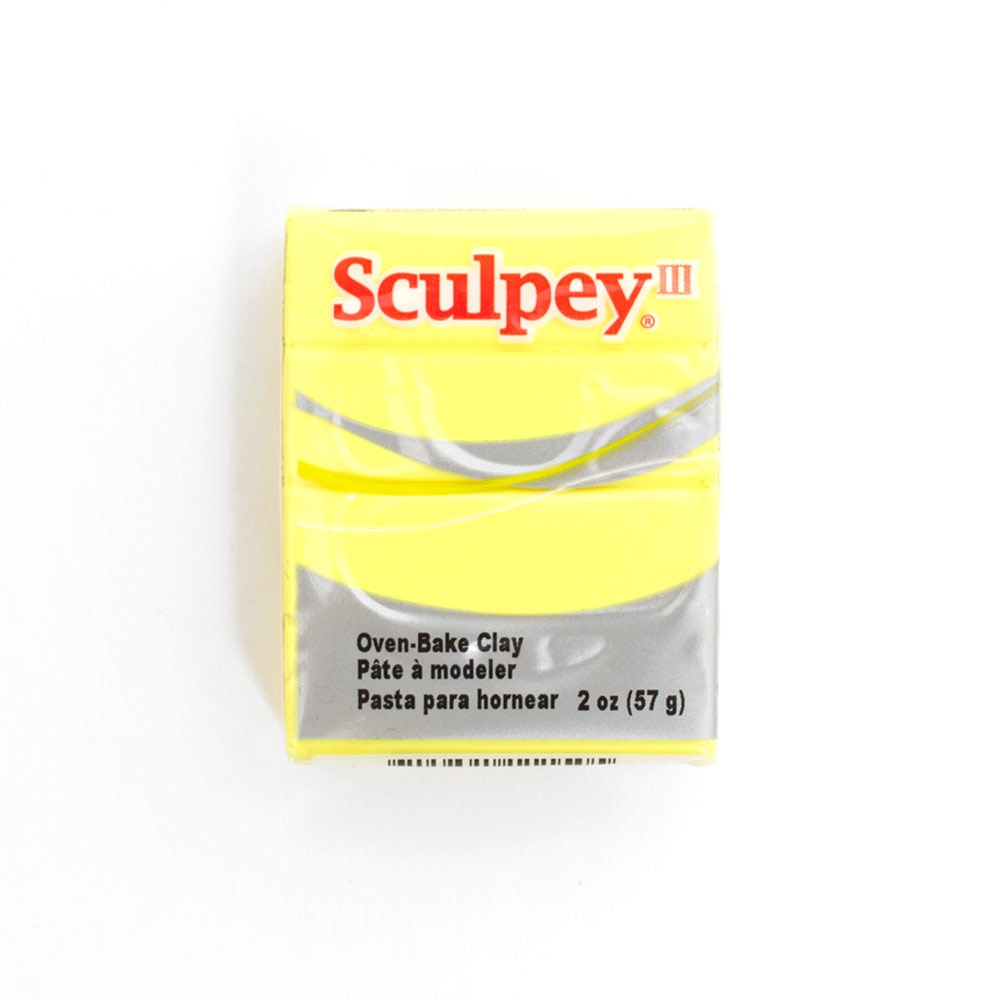 Polyform, Sculpey III, Oven Bake, Clay, 2oz, Lemonade